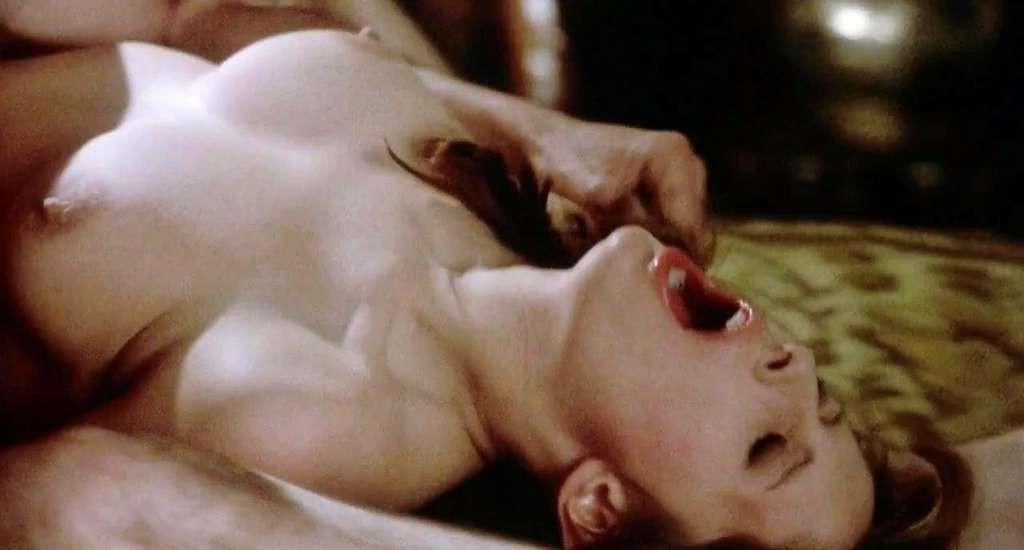 10P Marianne Morris exposing her nice big tits and fuck with guy in movie