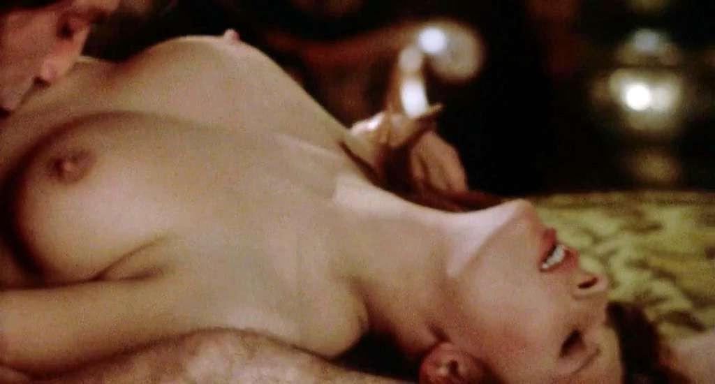 10P Marianne Morris exposing her nice big tits and fuck with guy in movie