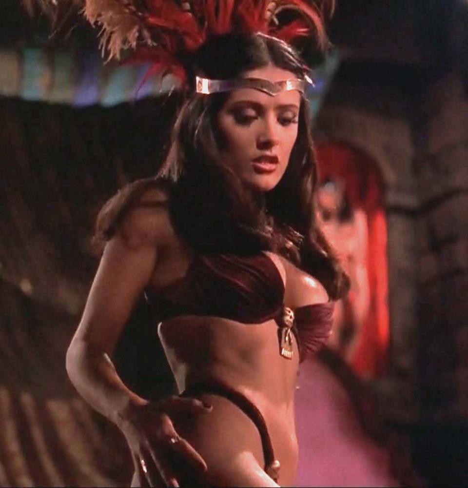 15P Salma Hayek naked while having sex on film