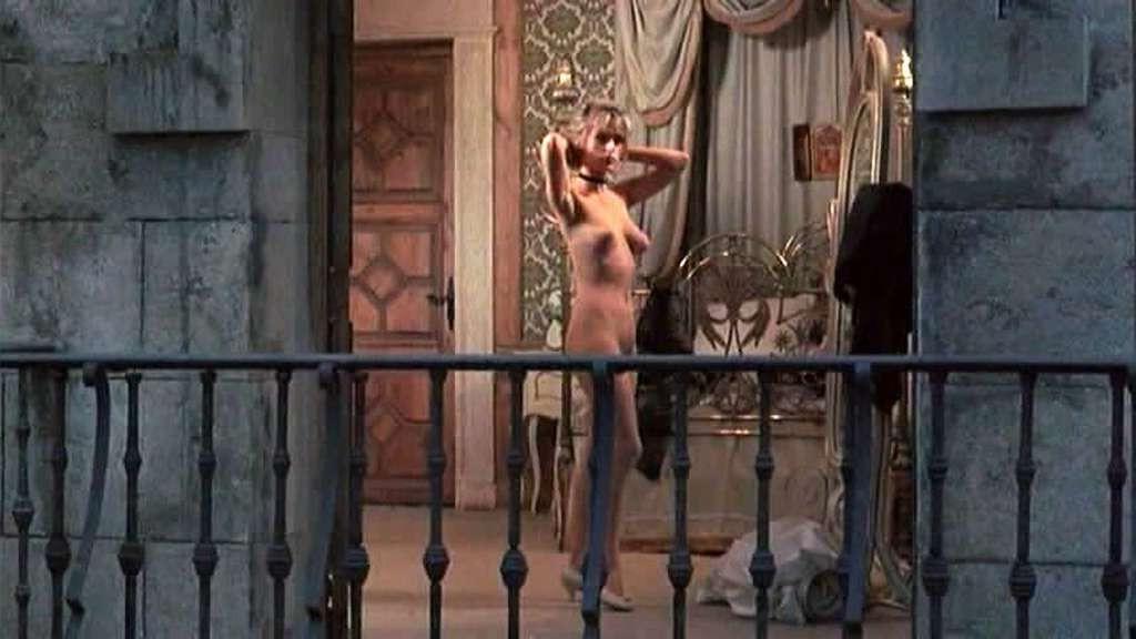 10P Marianna Hill exposing her huge boobs and pussy in movie caps