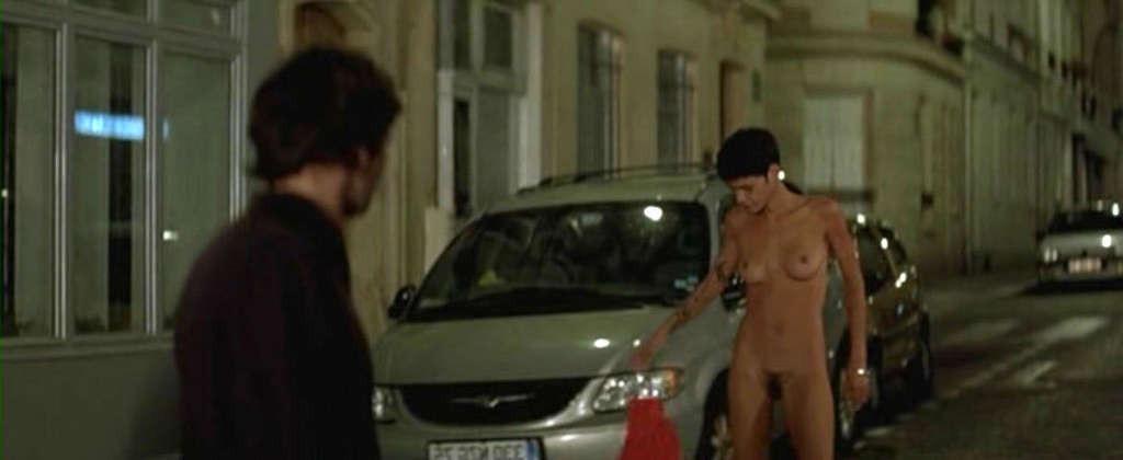 10P Omahyra Mota showing her nice big tits in nude movie scene