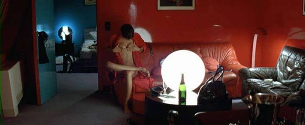 10P Omahyra Mota showing her nice big tits in nude movie scene