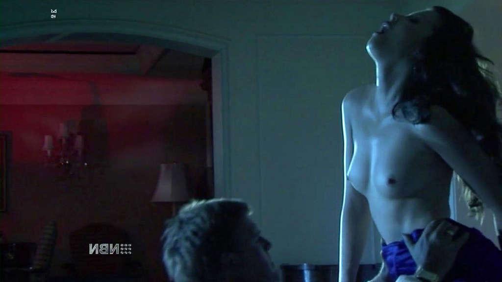 10P Emma Booth showing her nice tits and fucking hard in movie caps