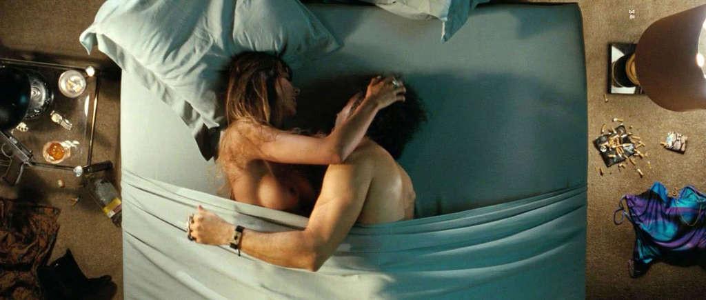 10P Catalina Denis exposing her big tits and fucking hard in movie