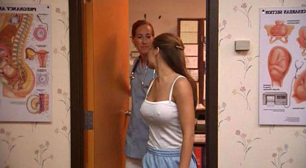 16P Carmen Electra exposing her huge boobs and nude in movie