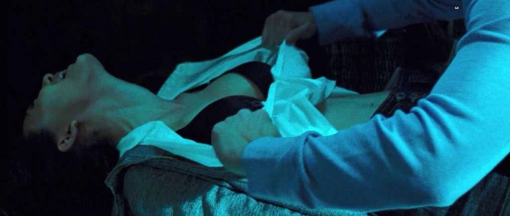 10P Madeline Zima exposing her nice big tits and gets fucked hard in nude movie scen
