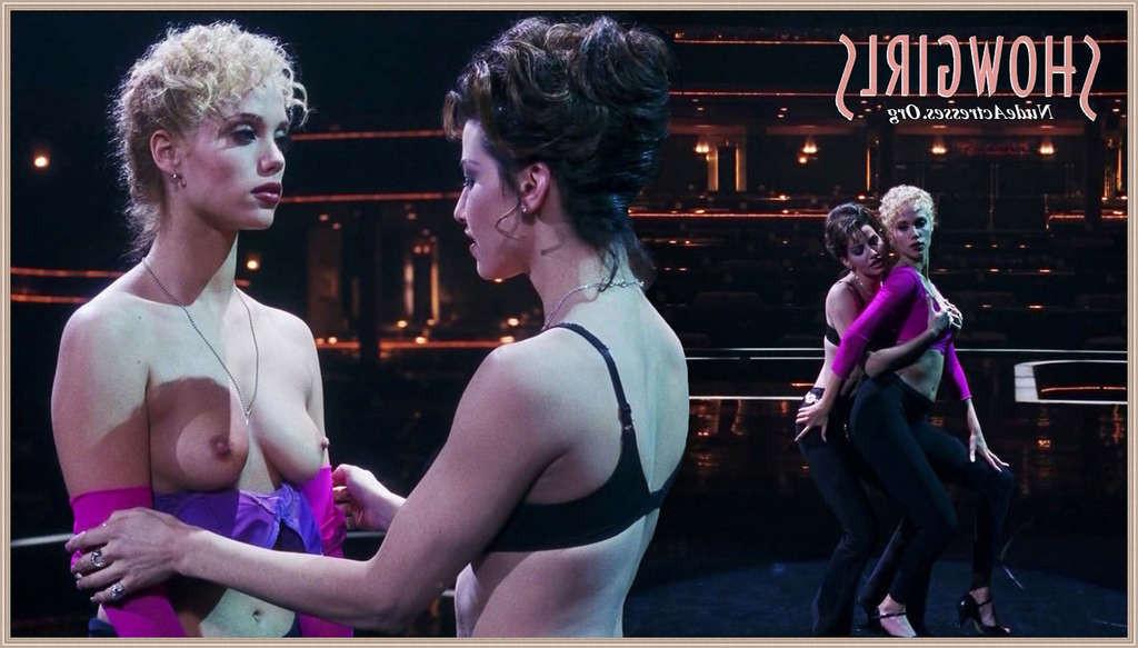 10P Elizabeth Berkley in lesbian sex scene and showing her nice tits in nude movie c