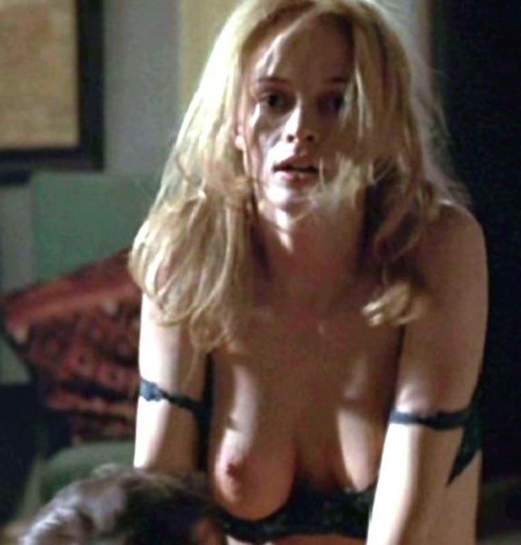 15P Heather Graham nude boobs during sex on chair