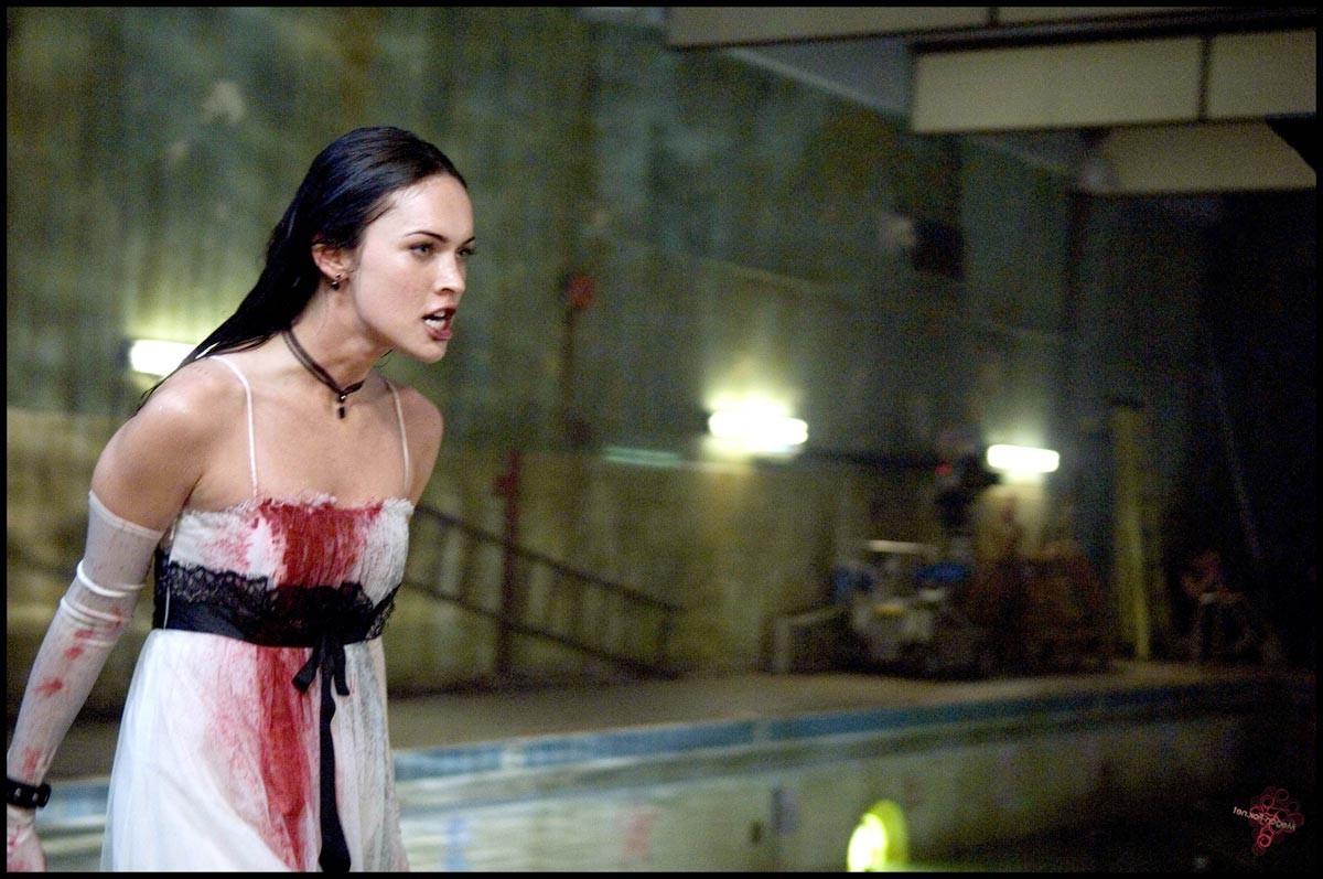 15P Megan Fox swimming nude but well covered