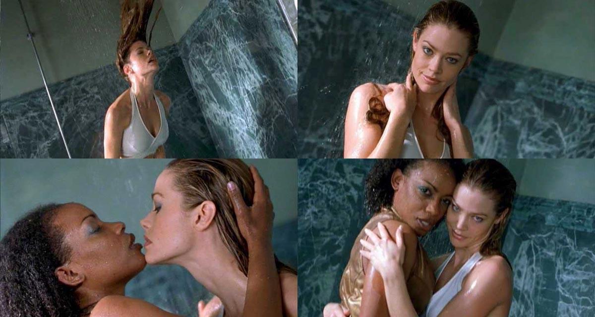 15P Denise Richard teasing nude tits in sex scene