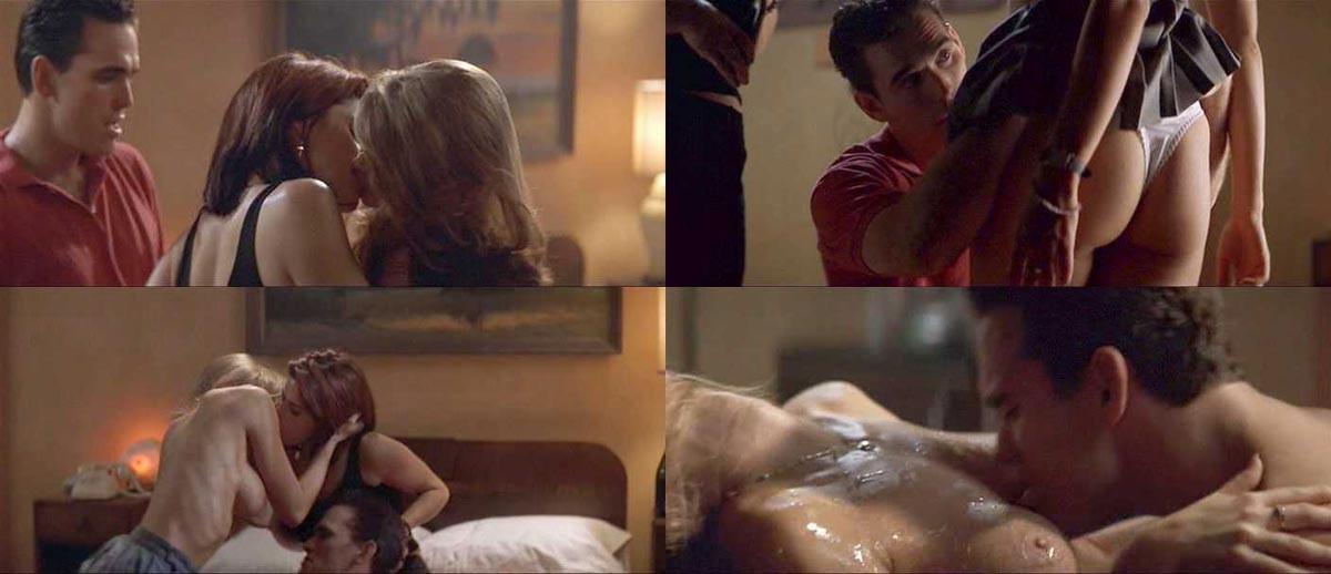 15P Denise Richard teasing nude tits in sex scene