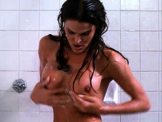 16P Trisha Berdot showing her nice big tits in some nude movie caps