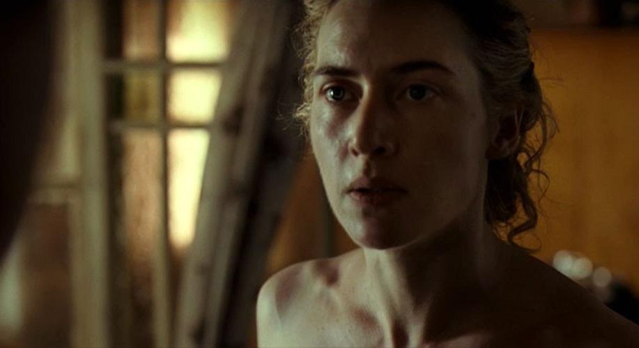 10P Kate Winslet showing her nice tits in some nude movie caps