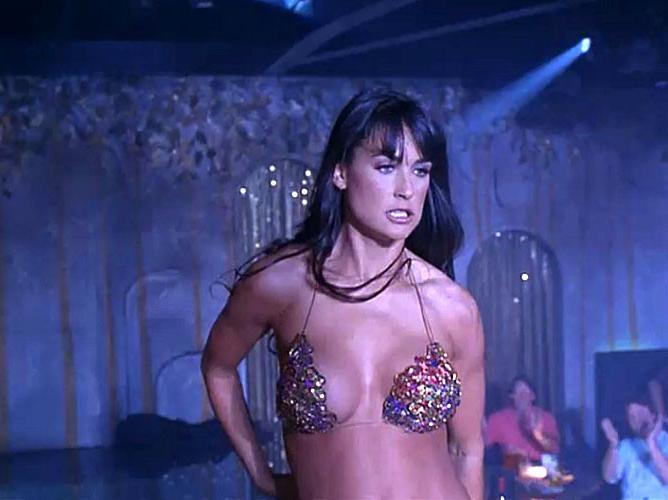 15P Demi Moore showing her great ass in thong in nude movie caps