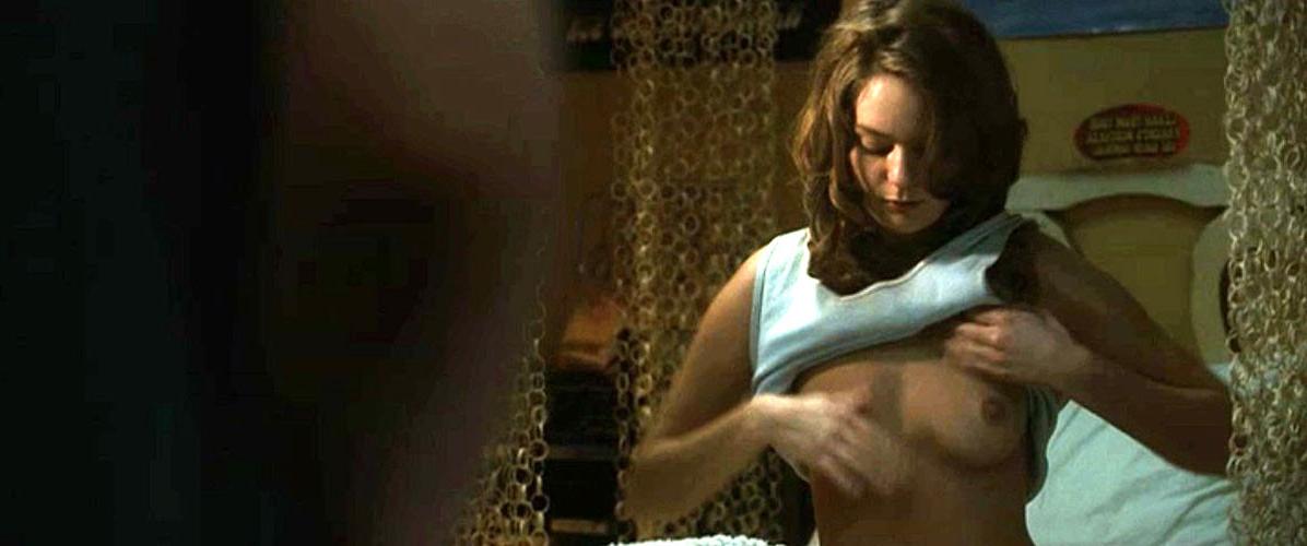16P Hanna Hall showing her nice big tits in nude movie caps