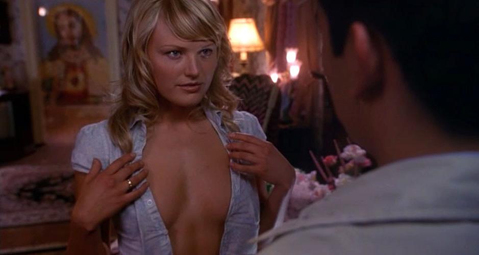16P Malin Ackerman showing her nice big tits in nude movie caps