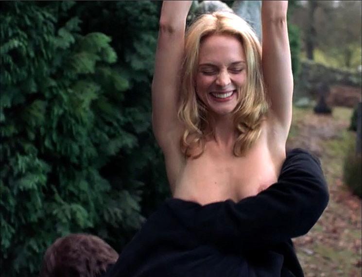 16P Heather Graham showing her nice big tits in nude movie caps