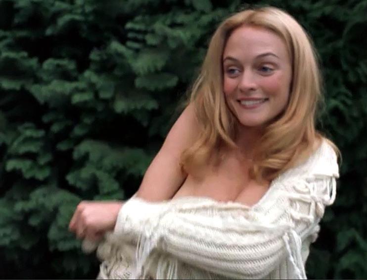 16P Heather Graham showing her nice big tits in nude movie caps