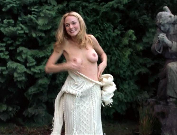 16P Heather Graham showing her nice big tits in nude movie caps