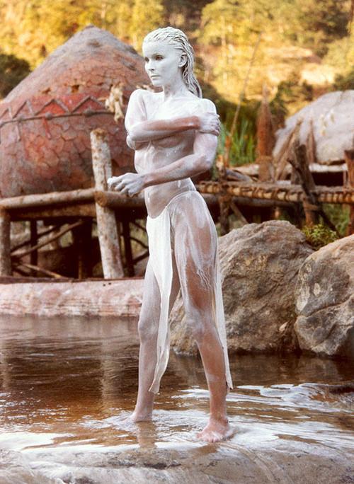 16P Bo Derek posing all naked in water and nude movie captures