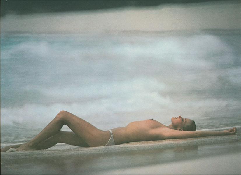 16P Bo Derek posing all naked in water and nude movie captures