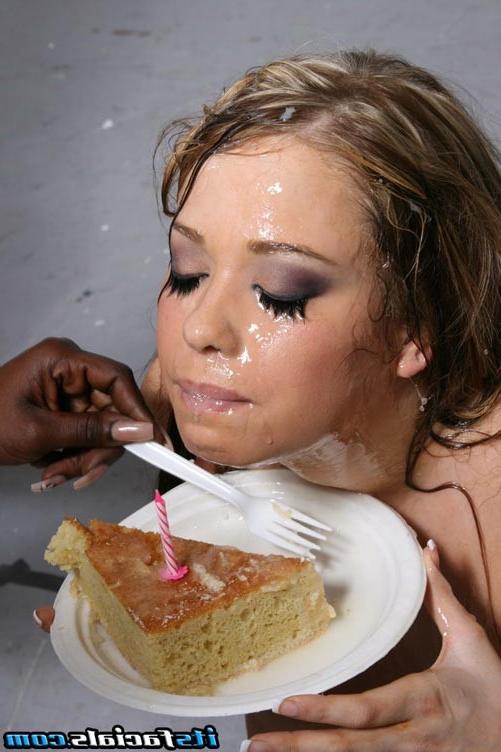 17P Hot chubby teenie babe getting a hot bukkake fetish sex