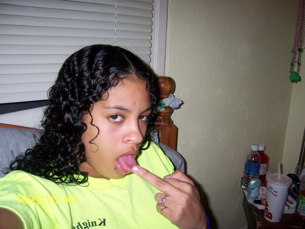 18P Black teen whore Jaylenn naked and spreading her legs for some fucking fun