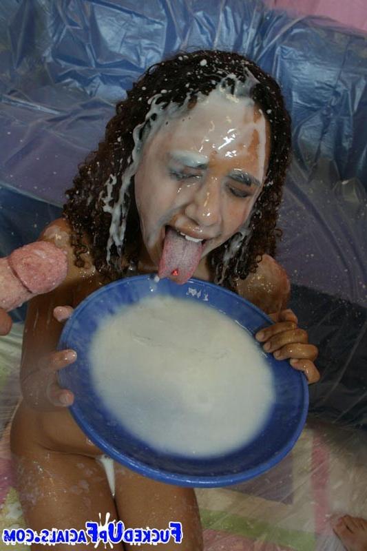 16P Cute ebony small tit Mimi Allen hardcore facial bukkake