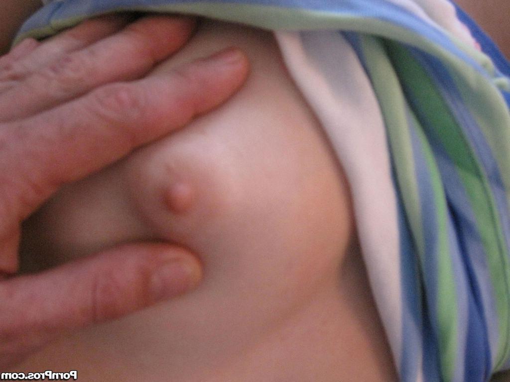 15P Cute sleeping tiny titted teen fucked and facialed