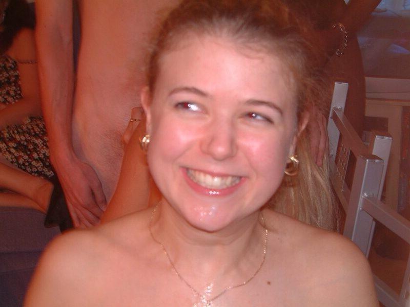 18P Naughty blondes hardcore cumsucking orgy