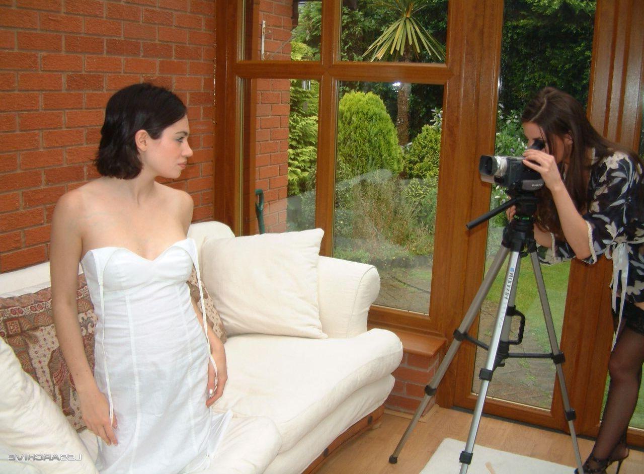18P Charlotte filming herself and girlfriend in action