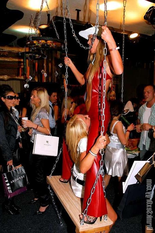 20P Barbie worships a huge black sword and getting ripped apart