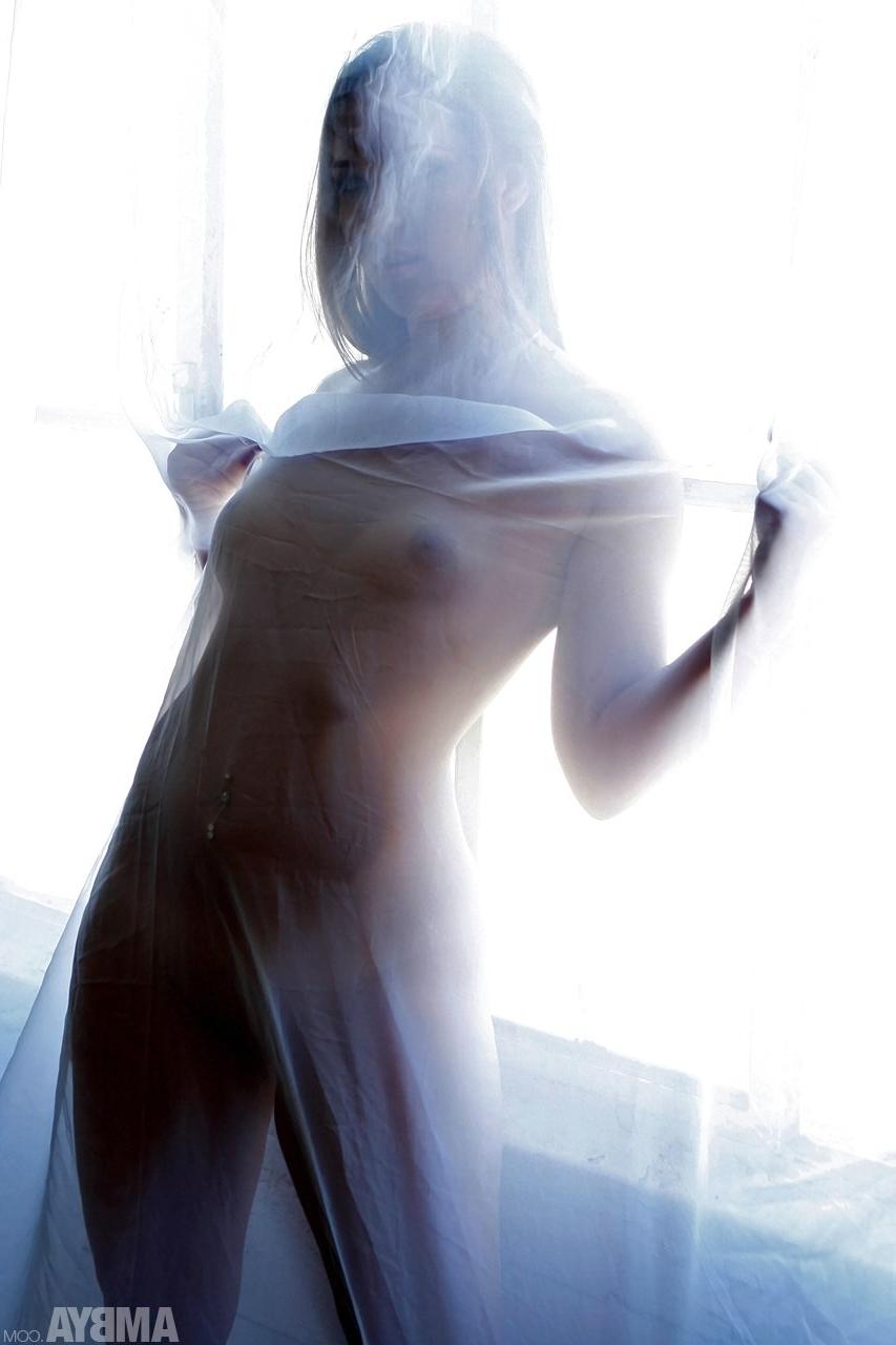 15P Nude girl waits by the window