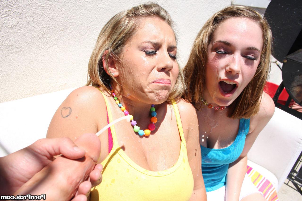 15P Allie Foster chicks dicked and cumwashed
