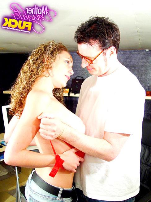 16P Mother and daughter tag team lucky professor