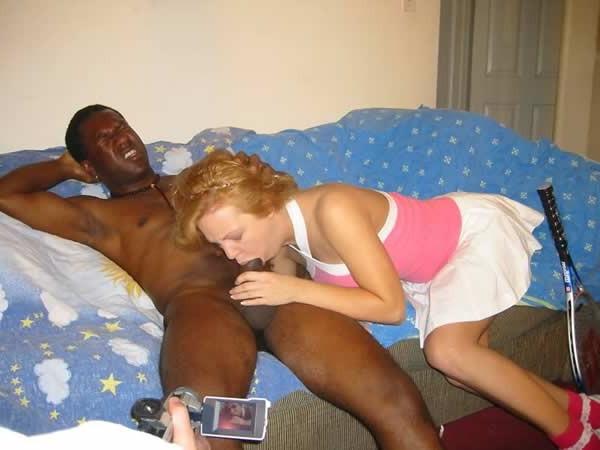 13P Redhead in a interracial action