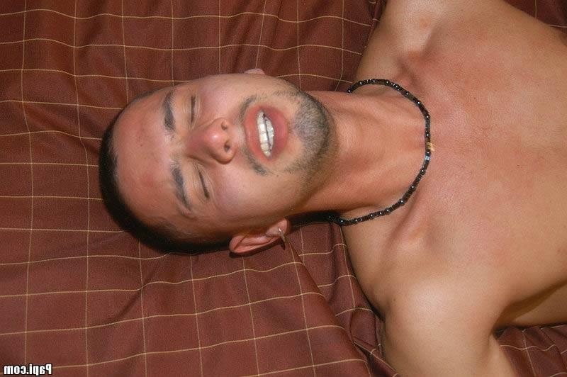 12P Hot gay horny papi men get fucked hard in threesome orgy cum in ass on face
