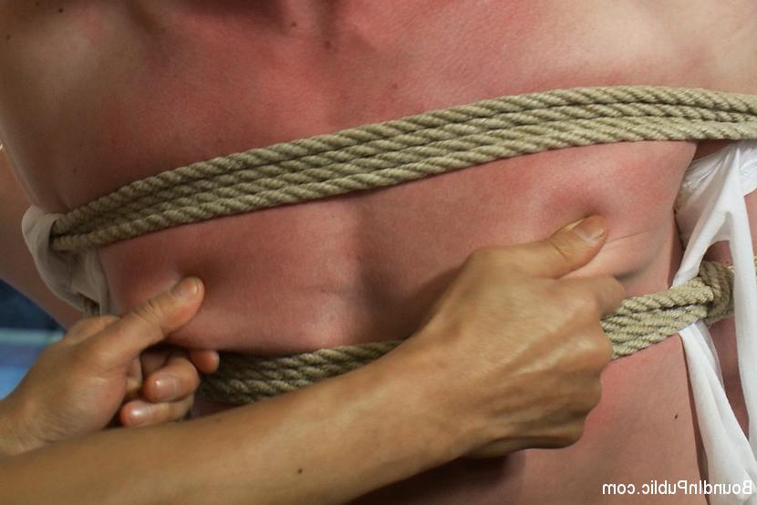 15P Nordic hunk humiliated and bukkake in a flower shop