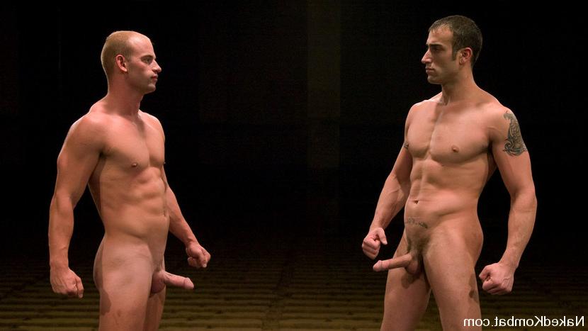 15P Patrick Rouge and Spencer Reed are going all out, fighting and fucking