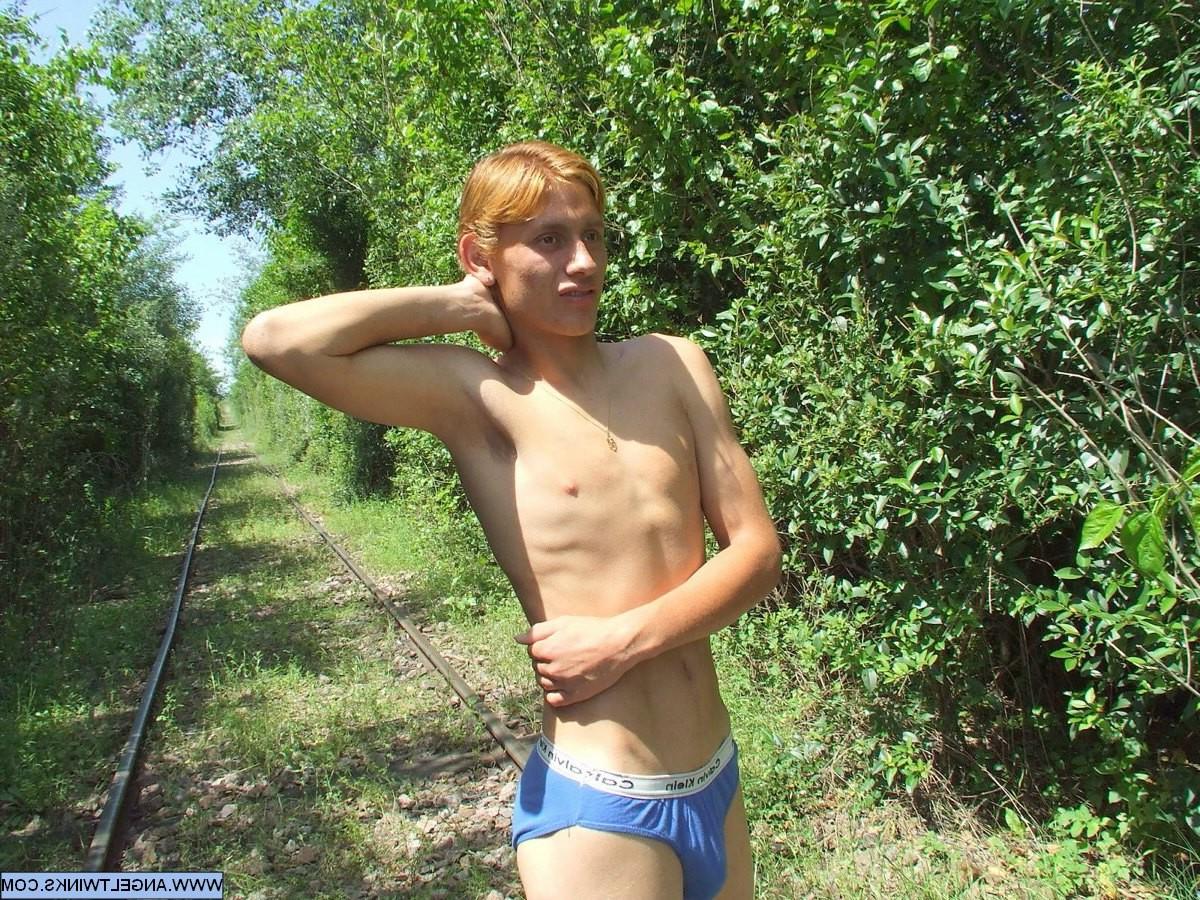 20P Sexy Russian boys filmed in all their glory at home and outdoors