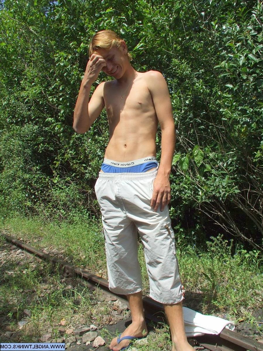 20P Sexy Russian boys filmed in all their glory at home and outdoors
