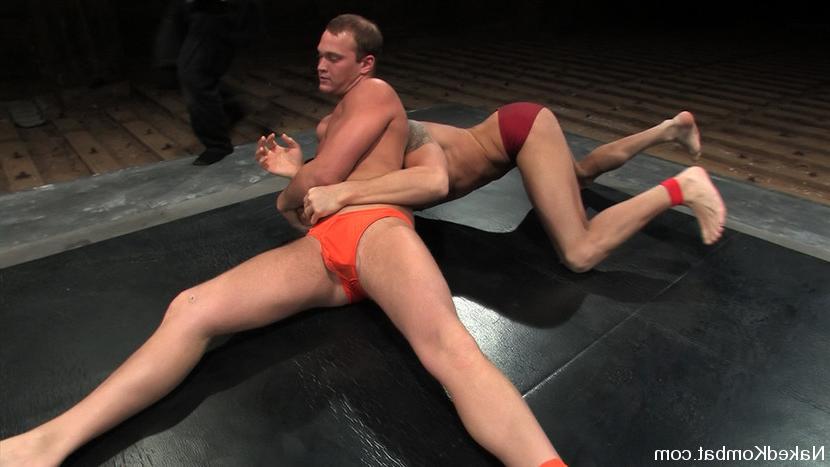 14P Spencer Reed fights and fucks two young studs in a naked kombat scene