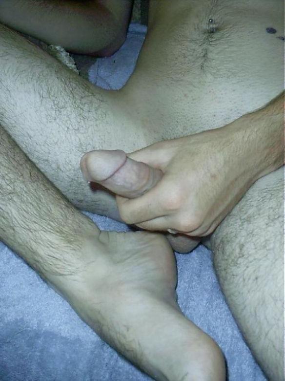 16P fervid twink alone masturbation and watching porno