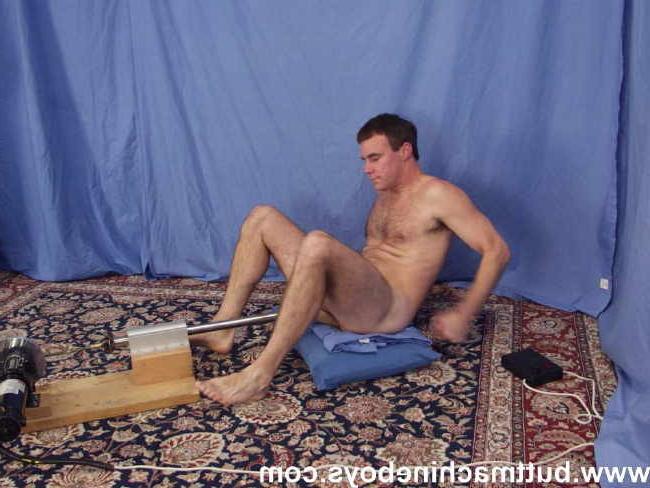 15P cock hungry gay expose butt fucking machine