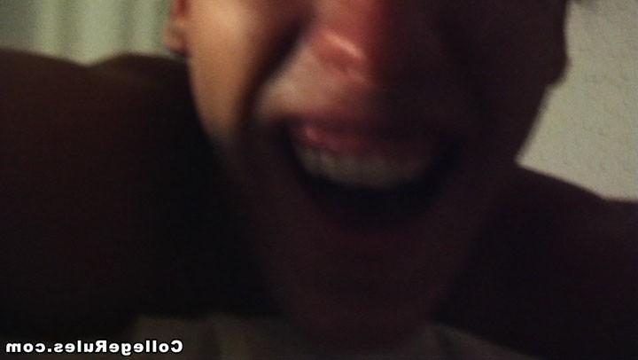 15P College hottie is fucked in a hardcore threesome
