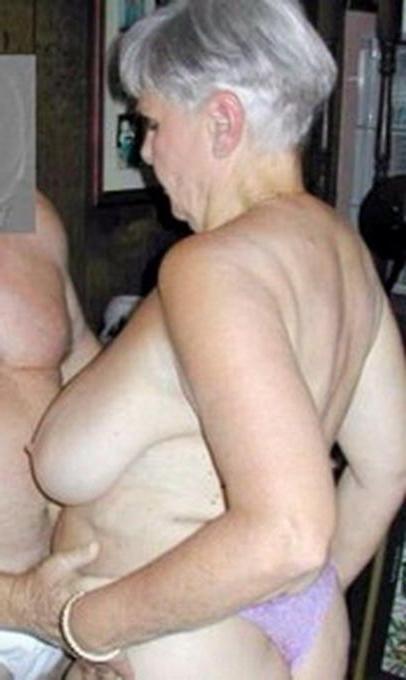 16P Grannies showing their wrinkled bodies