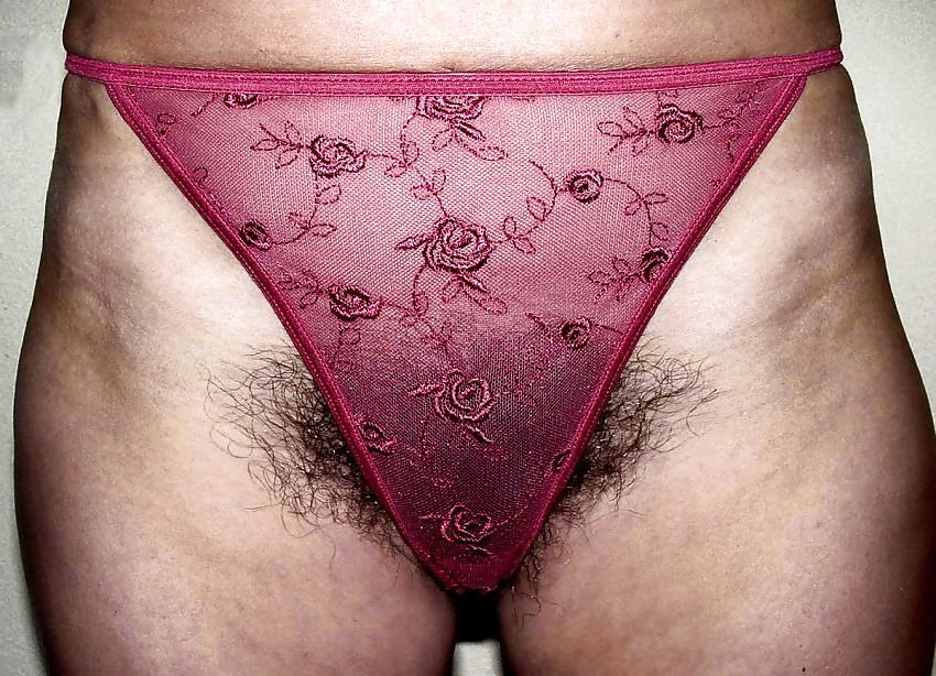 25P Granny mature panty
