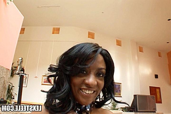 15P Ebony beauty Sincerre double fucked by black dicks right up the ass in these vid