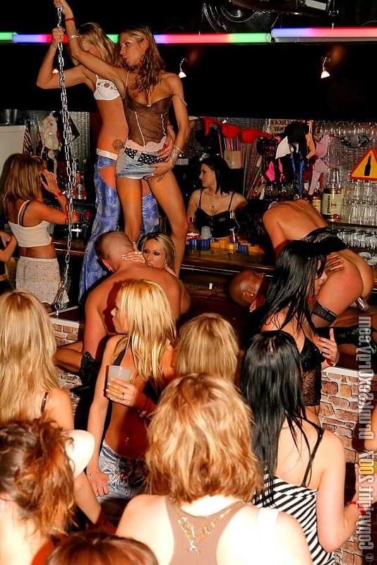 20P Poledancers get their holes reamed by rough bikers