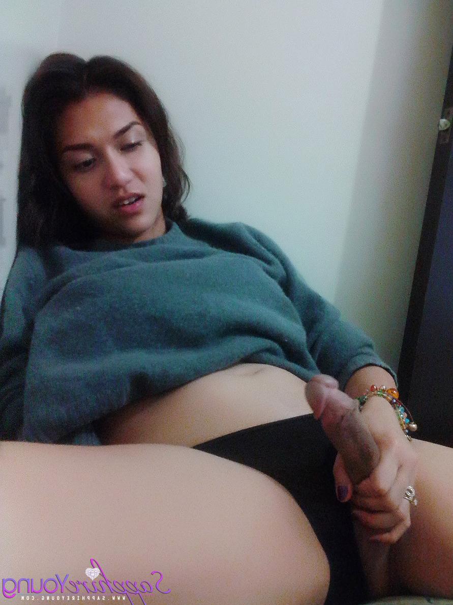 12P Ladyboy with hard cock